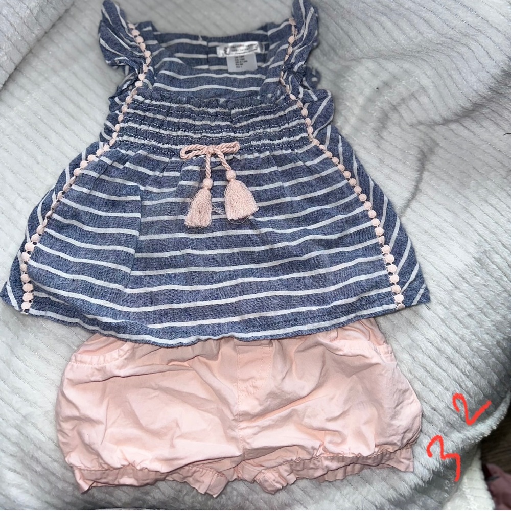 Girls boutique outfit size 12 mos. #32
